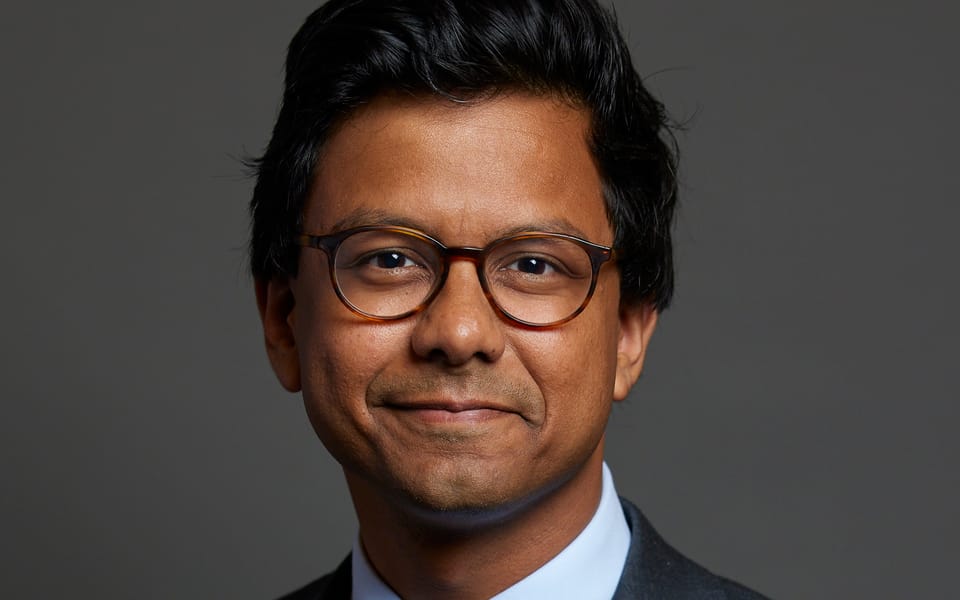 Kanishka Narayan, minister for artificial intelligence, official parliamentary portrait