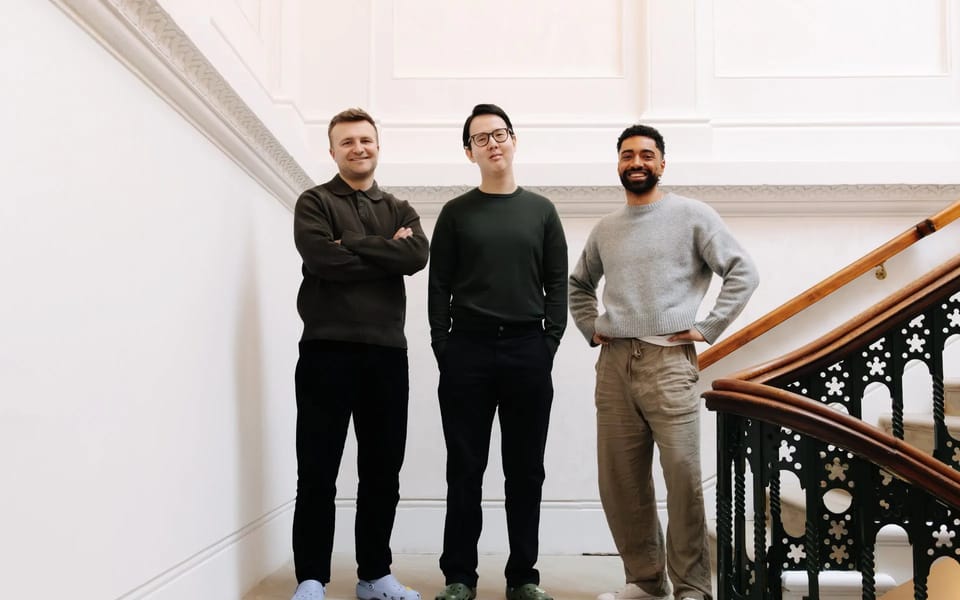 Overmind co-founders Sam Brunt, Akhat Rakishev and Tyler Edwards