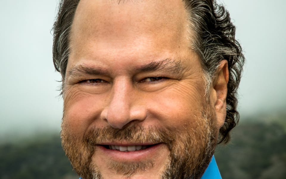 Marc Benioff, chair and chief executive of Salesforce
