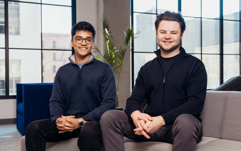 David Paffenholz (right), co-founder and CEO of Juicebox, with his co-founder