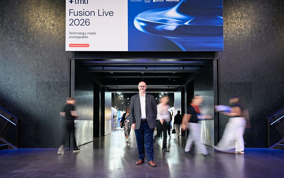 Simon Williams of Trustmarque Ultima at the Fusion Live 2026 brand launch in London