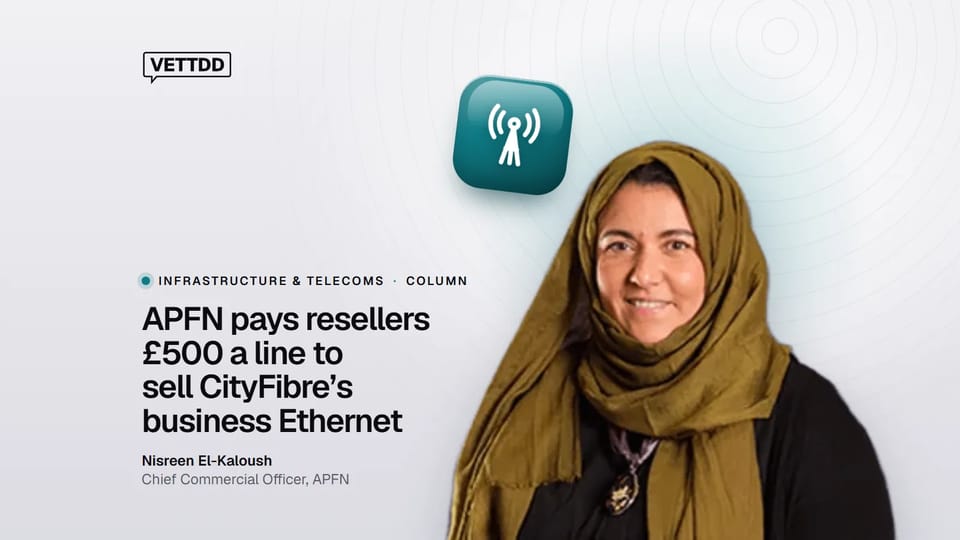 Nisreen El-kaloush, chief commercial officer at AllPoints Fibre Networks