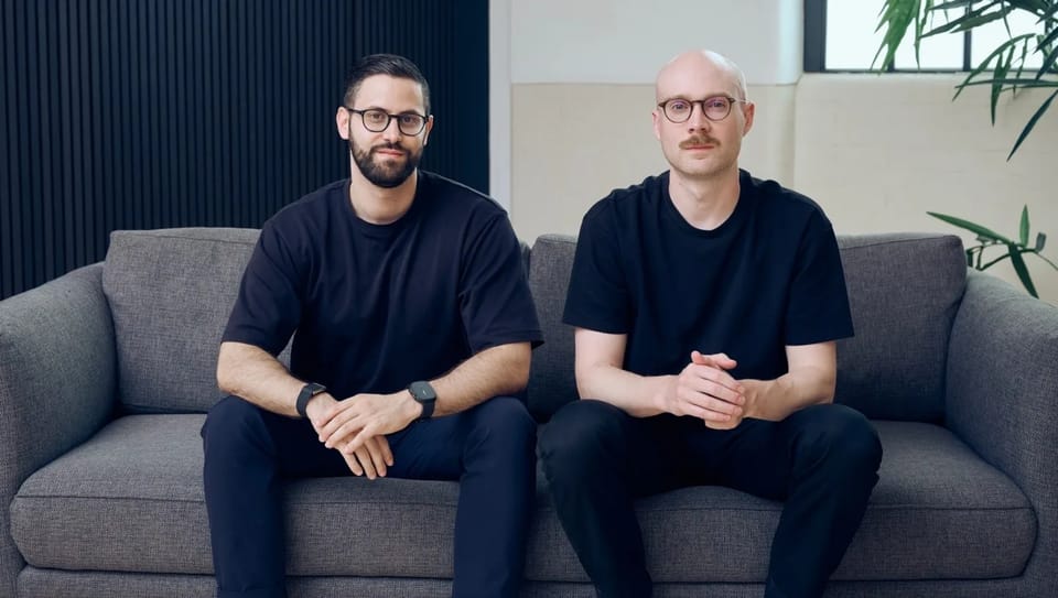 Danyal Özdüzenciler and Callum Downie, co-founders of Capsa AI