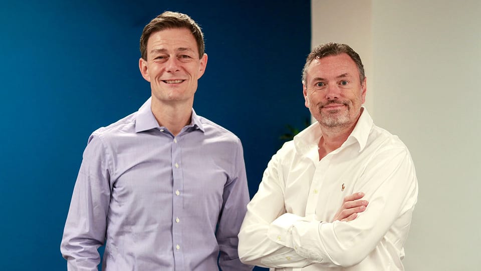 Jesper With-Fogstrup, group chief executive of Centeca, and co-founder Lee Streets
