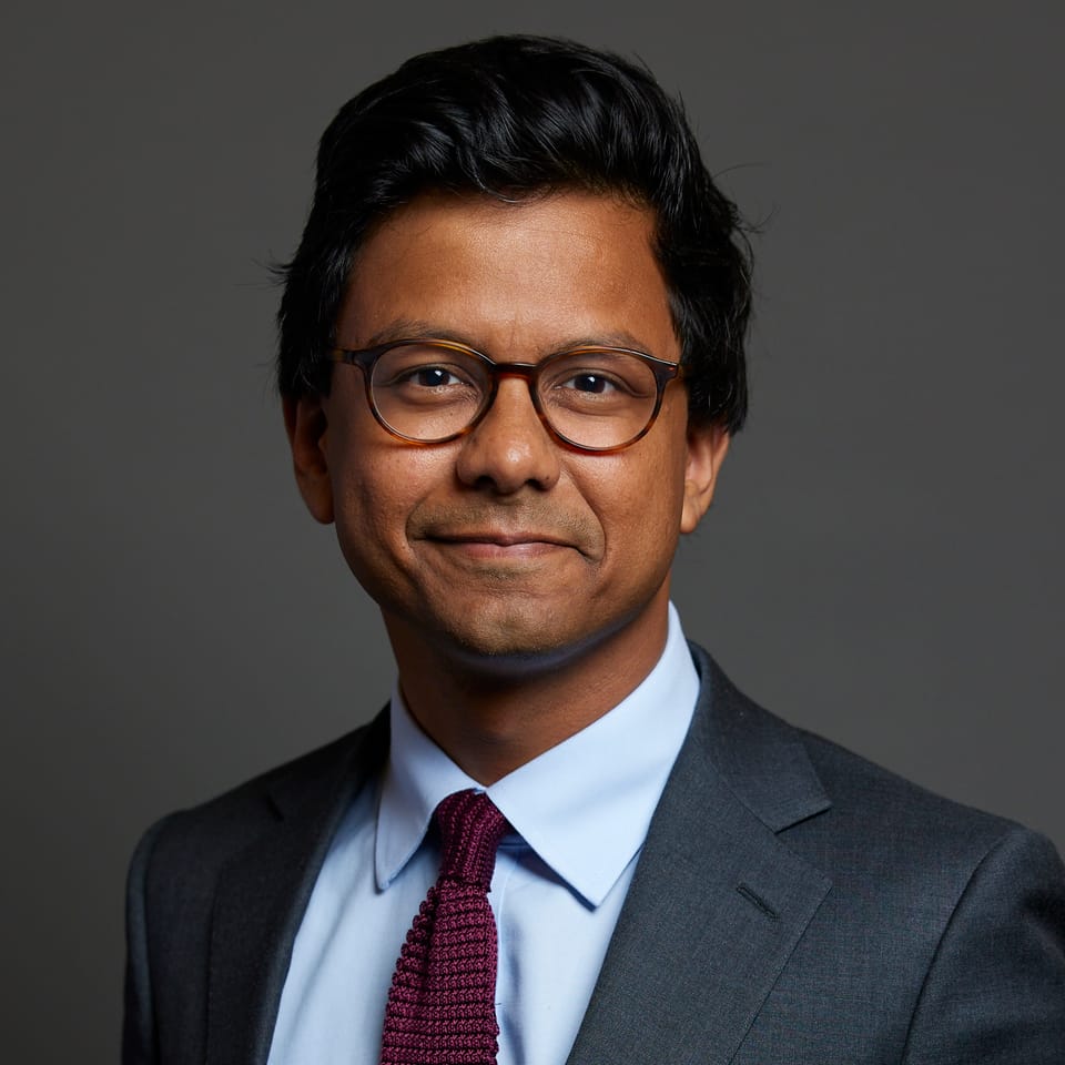 Kanishka Narayan, minister for artificial intelligence, official parliamentary portrait