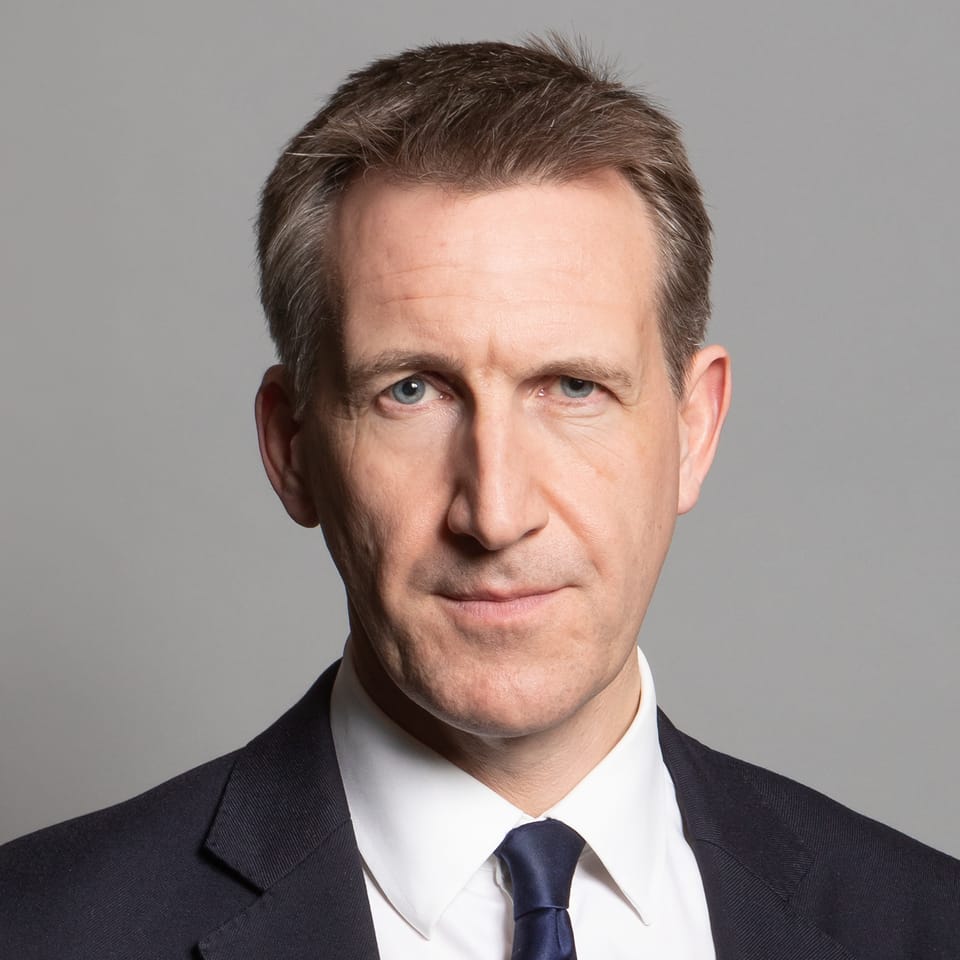 Dan Jarvis, security minister, official parliamentary portrait