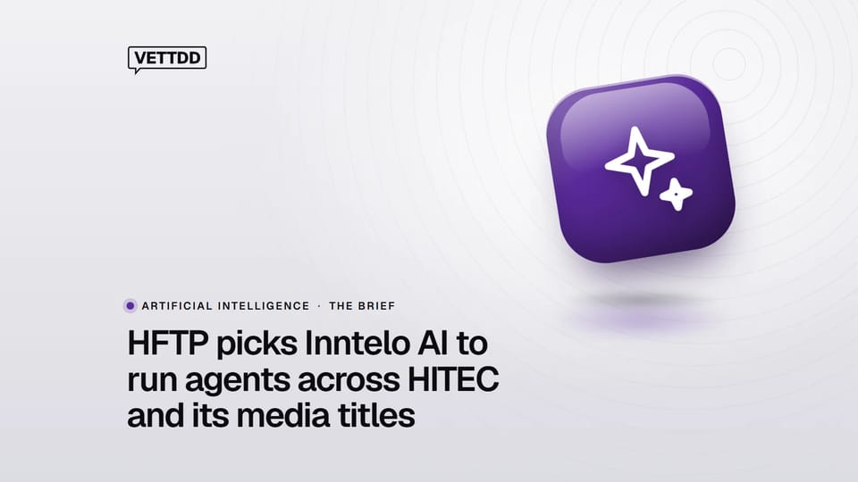 VETTDD photo card: HFTP picks Inntelo AI to run agents across HITEC and its media titles