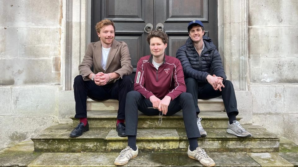 Riplo co-founders Tobias Haefele, Oliver Scott and Zack Zornitta