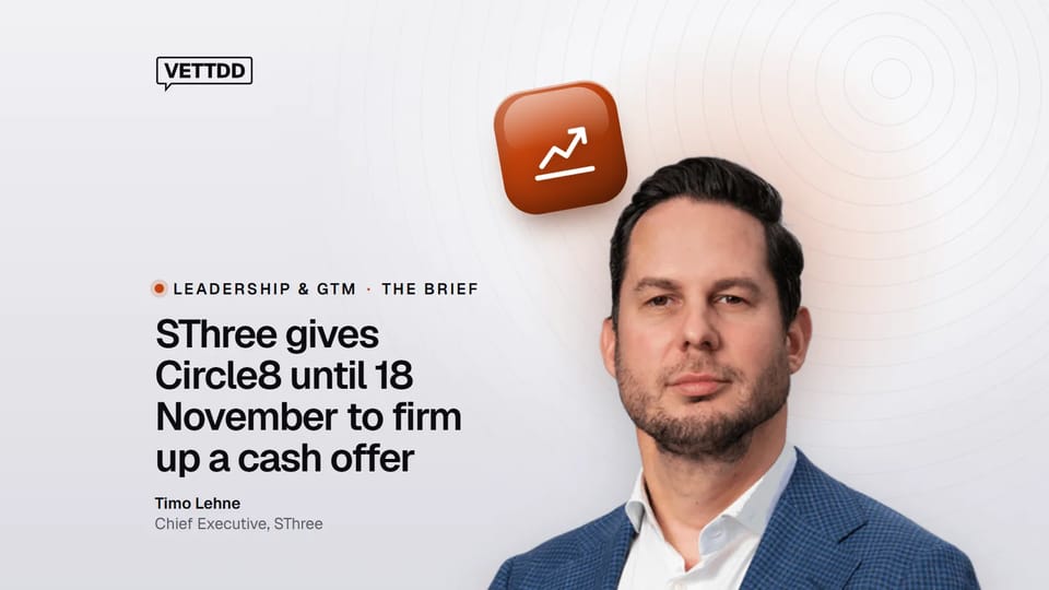 Timo Lehne, chief executive at SThree