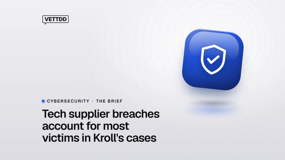 VETTDD card for Cybersecurity