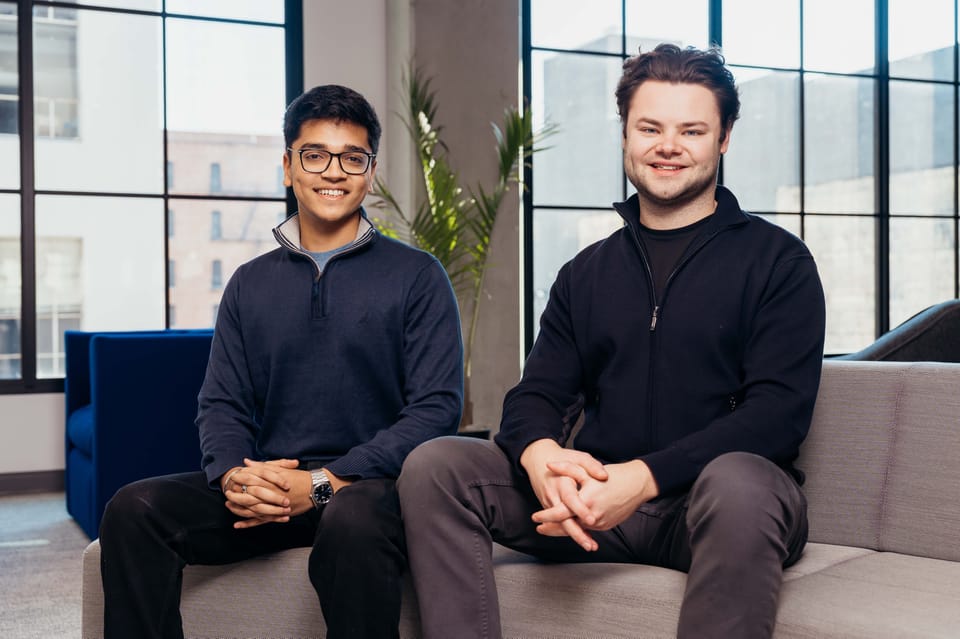 David Paffenholz (right), co-founder and CEO of Juicebox, with his co-founder