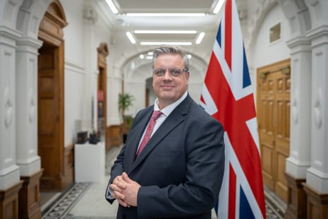 Blair McDougall, minister for small business and economic transformation