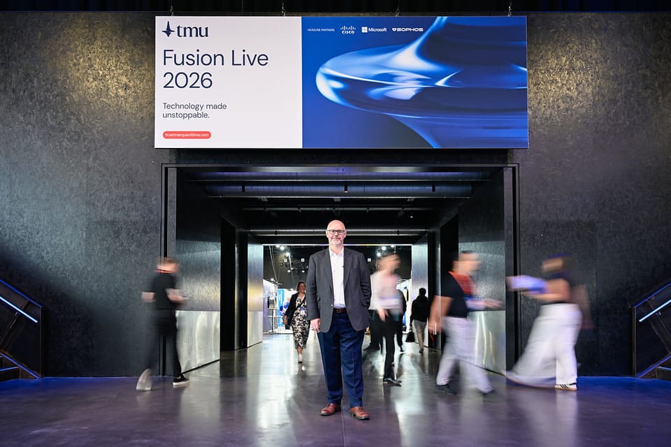 Simon Williams of Trustmarque Ultima at the Fusion Live 2026 brand launch in London