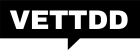 vettdd.com logo - Black and White